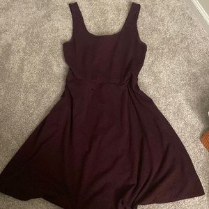 Maroon dresss